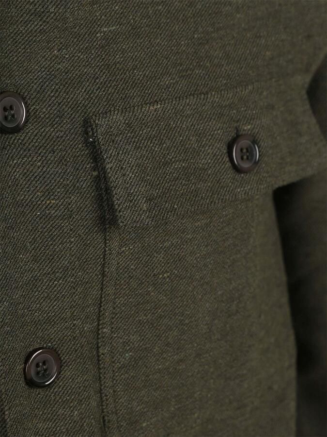 Suitable Drop Loop Overshirt Army Groen - Foto 3