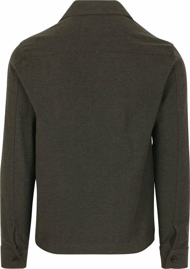 Suitable Drop Loop Overshirt Army Groen - Foto 4