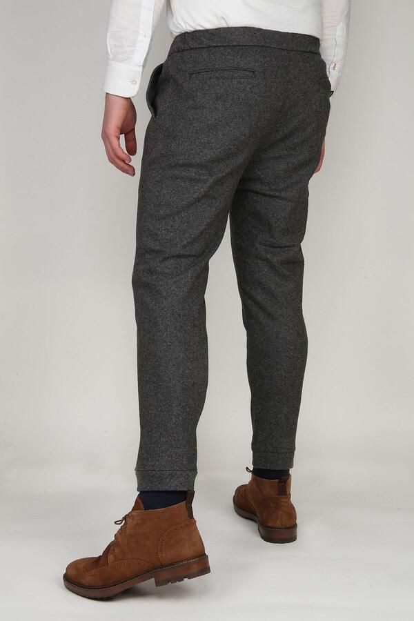 Suitable Easky Pantalon Jersey Antraciet - Foto 3