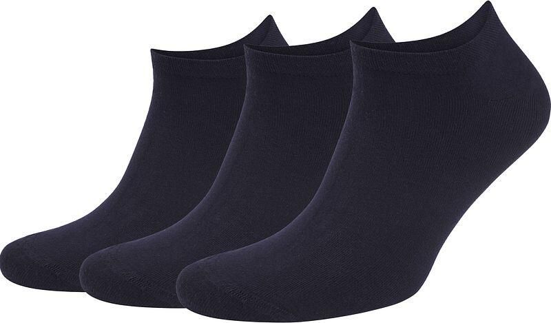 Suitable Socks Enkelsokken 3-Pack Donkerblauw