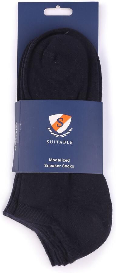 Suitable Socks Enkelsokken 3-Pack Donkerblauw - Foto 4