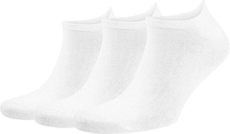 Suitable Socks Enkelsokken 3-Pack Wit