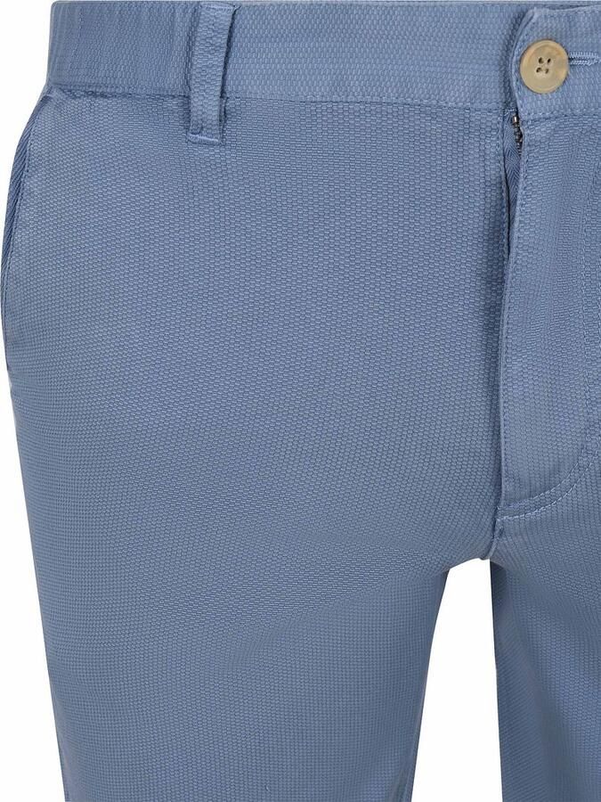 Suitable Ferdinand Structure Short Blauw - Foto 3