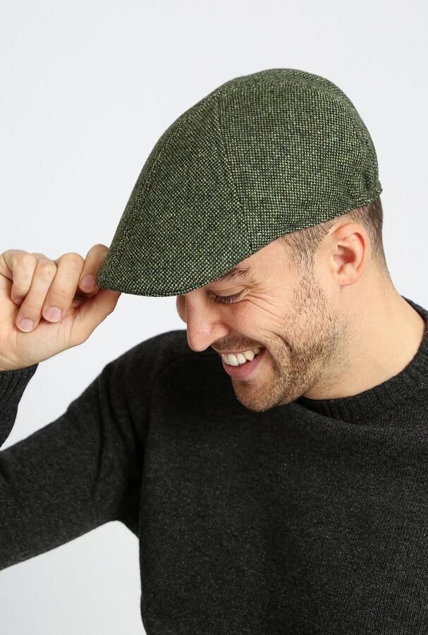 Suitable Flat Cap Groen - Foto 3