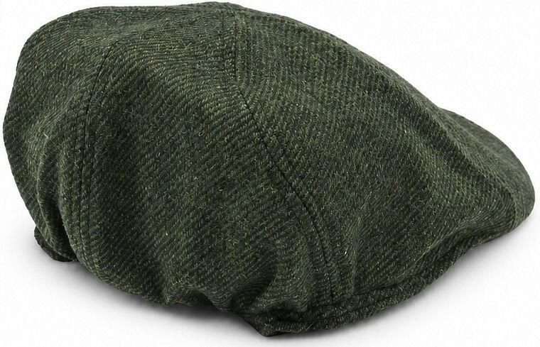 Suitable Pet Flat Cap Wool Twill Donkergroen - Foto 2