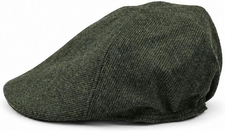 Suitable Pet Flat Cap Wool Twill Donkergroen - Foto 3