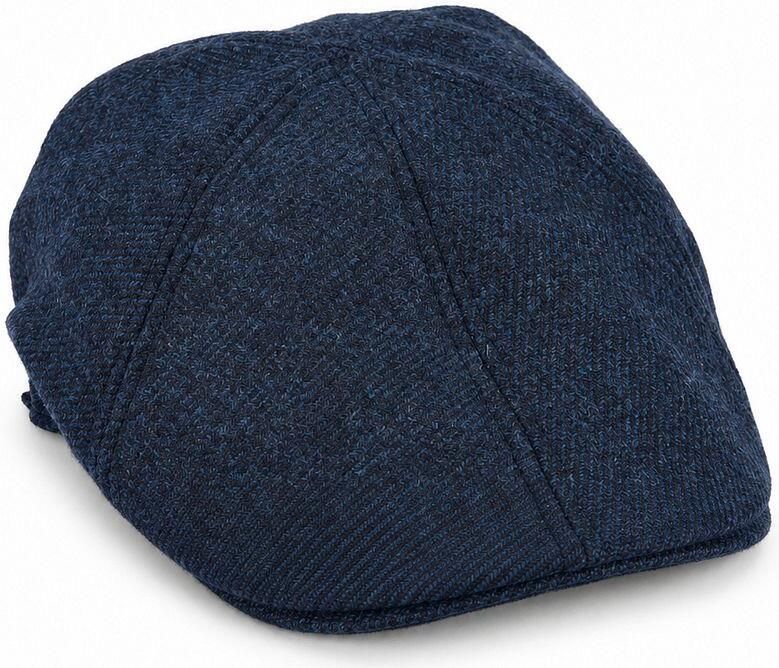 Suitable Pet Flat Cap Wool Twill Navy