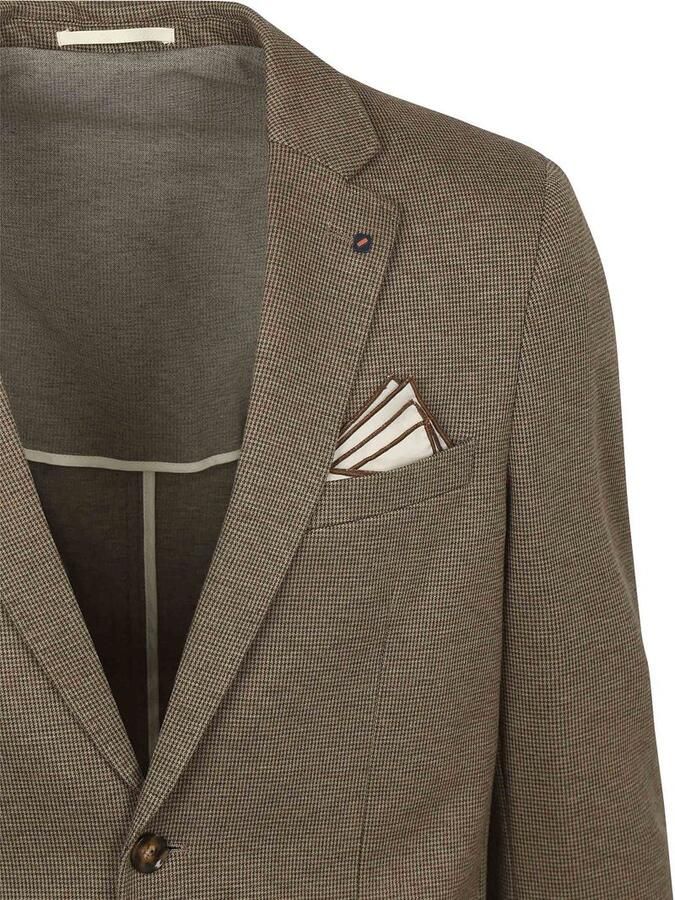 Suitable Flex Jersey Suit Beige - Foto 4