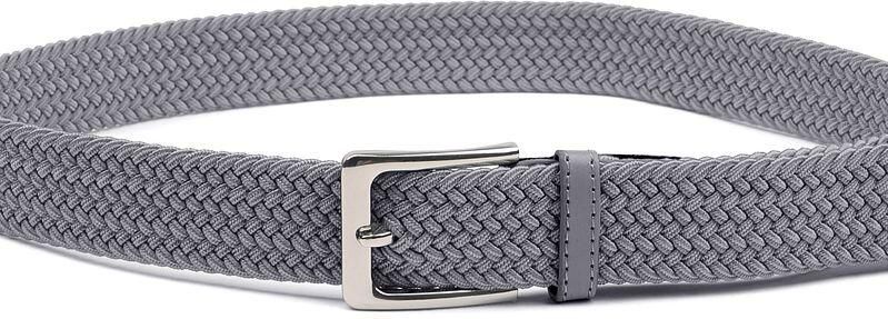 Suitable Geweven Riem Donkergrijs - Foto 3