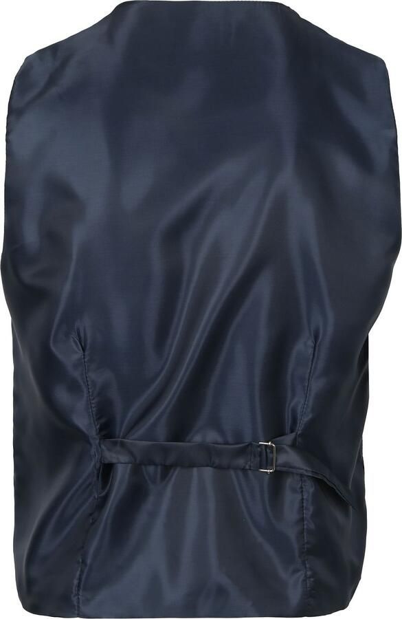 Suitable Blazer Gilet Birds Eye Navy - Foto 3