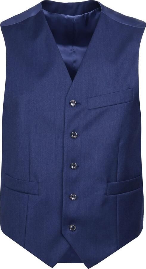 Suitable Gilet Evans Wol Navy