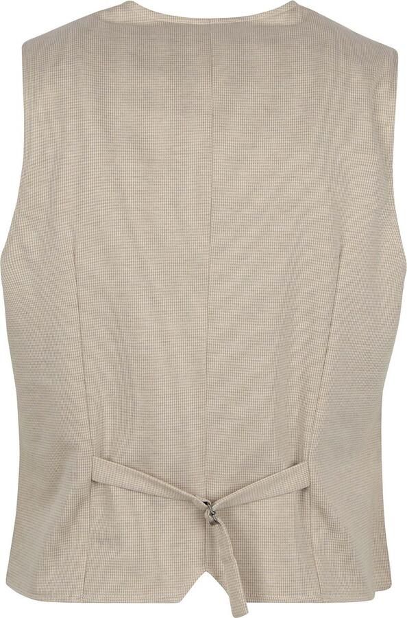 Suitable Blazer Gilet Gris Beige - Foto 4
