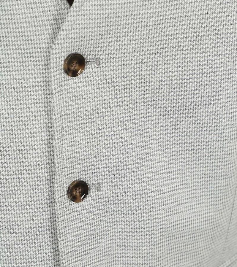 Suitable Blazer Gilet Kris Mist Grijs