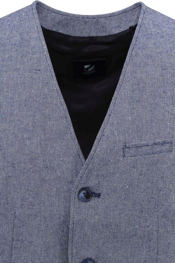Suitable Blazer Gilet Loop Azuurblauw - Foto 1