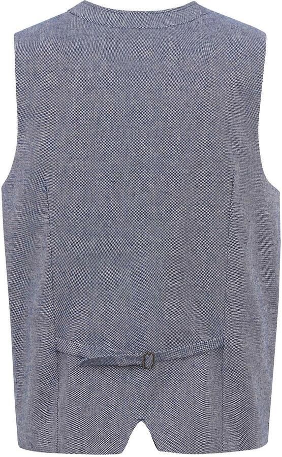Suitable Blazer Gilet Loop Azuurblauw - Foto 4