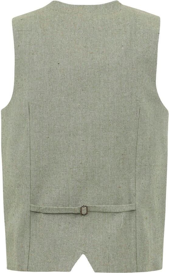 Suitable Blazer Gilet Loop Groen - Foto 4