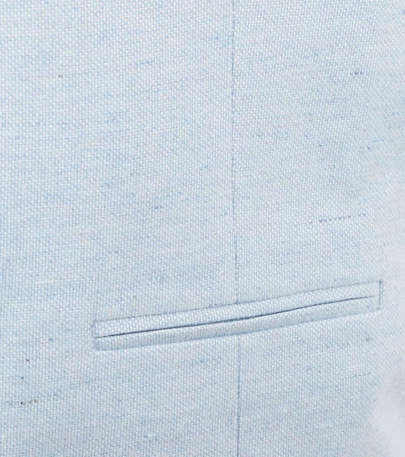 Suitable Blazer Gilet Loop Lichtblauw