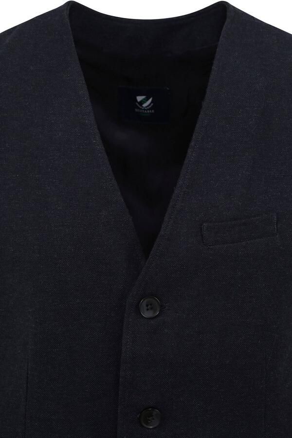 Suitable Blazer Gilet Loop Navy - Foto 3