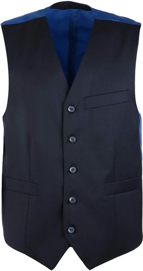 Suitable Gilet Piga Wol Donkerblauw - Foto 1