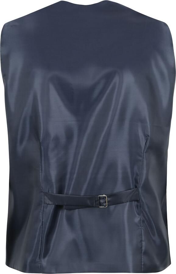 Suitable Blazer Gilet Tweed Mid Blauw - Foto 2