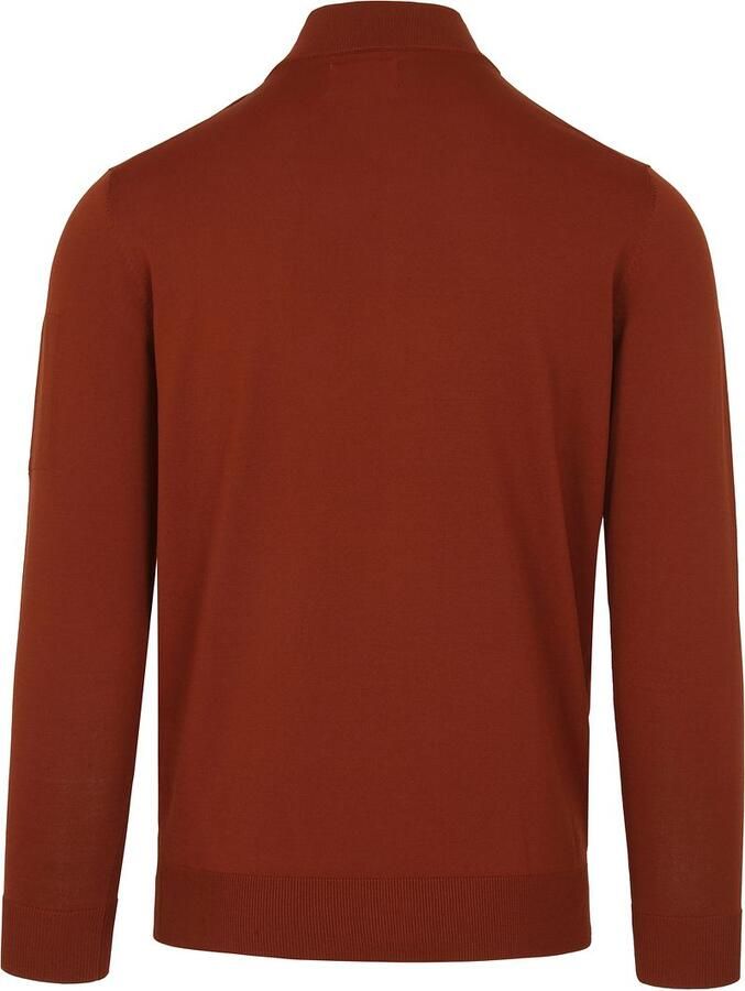 Suitable Half Zip Trui Brique - Foto 1