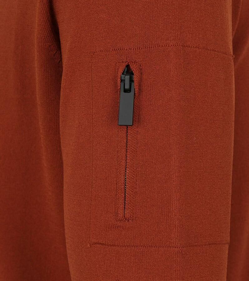 Suitable Half Zip Trui Brique - Foto 3