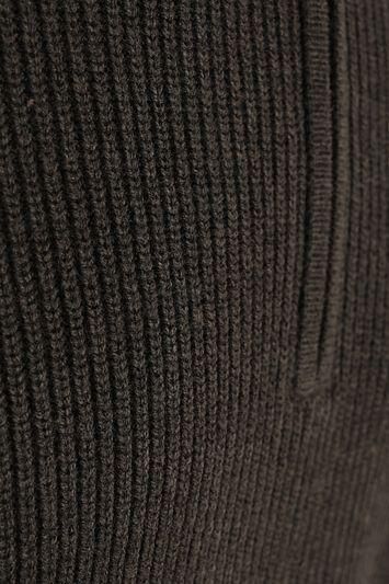 Suitable Half Zip Trui Patch Olive - Foto 4