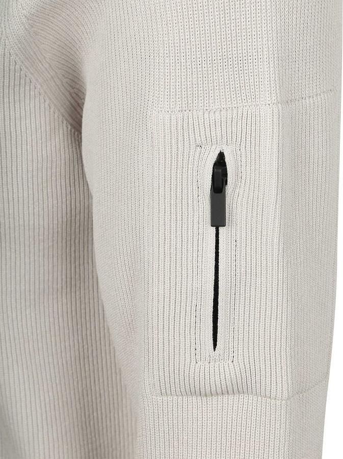 Suitable Half Zip Trui Tias Cooldry Knit Greige - Foto 4
