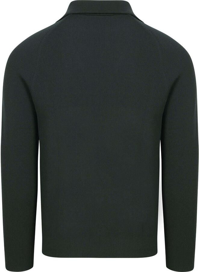 Suitable Half Zip Trui Tias Cooldry Knit Mosgroen - Foto 4