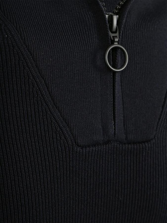 Suitable Half Zip Trui Tias Cooldry Knit Navy - Foto 2