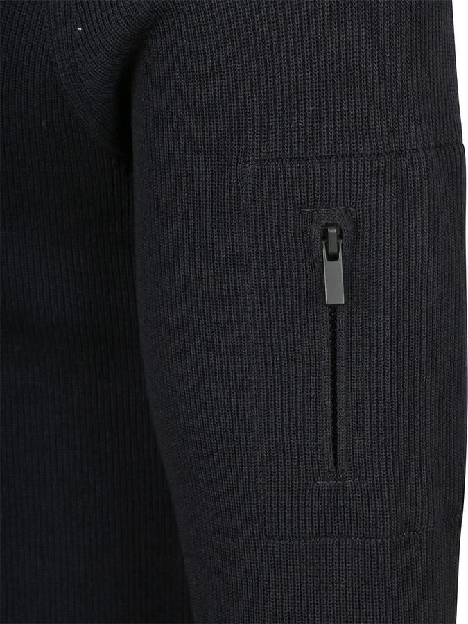 Suitable Half Zip Trui Tias Cooldry Knit Navy - Foto 3