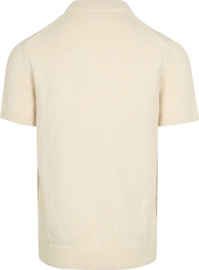 Suitable Heavy Knitted Polo Raw Ecru - Foto 5