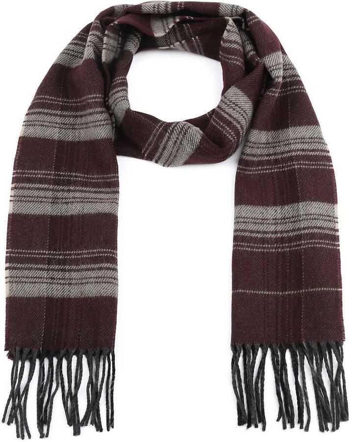 Suitable Sjaal Heren Sjaal Acryl Ruit 20-03