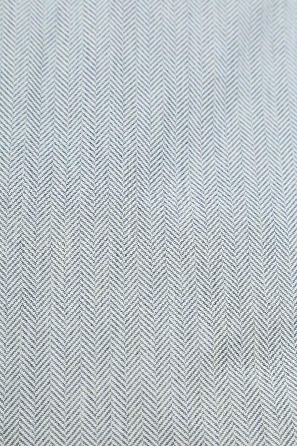Suitable Herringbone Overhemd Groen - Foto 3