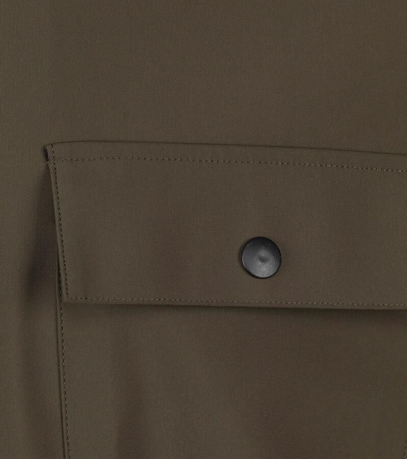 Suitable Jacket Shirt Donkergroen - Foto 2