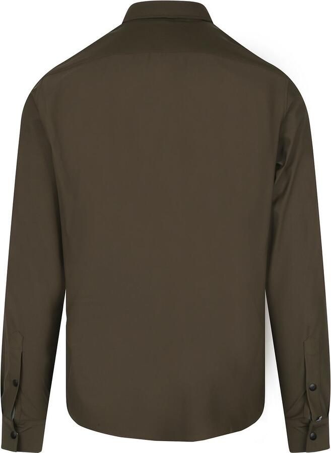 Suitable Jacket Shirt Donkergroen - Foto 3
