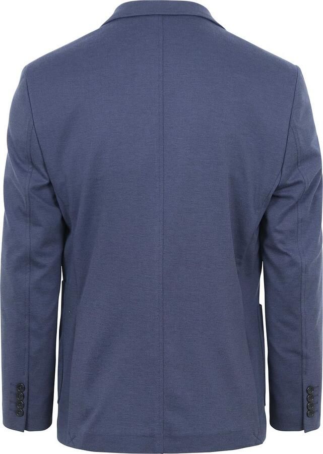 Suitable Kostuum Jersey Suit Kobaltblauw