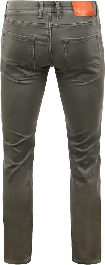 Suitable Broek Kant Jeans Groen - Foto 5