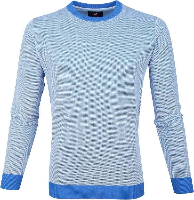 Suitable Katoen Pullover Thomas Blauw - Foto 1