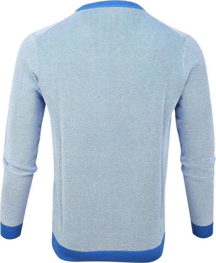 Suitable Katoen Pullover Thomas Blauw - Foto 3