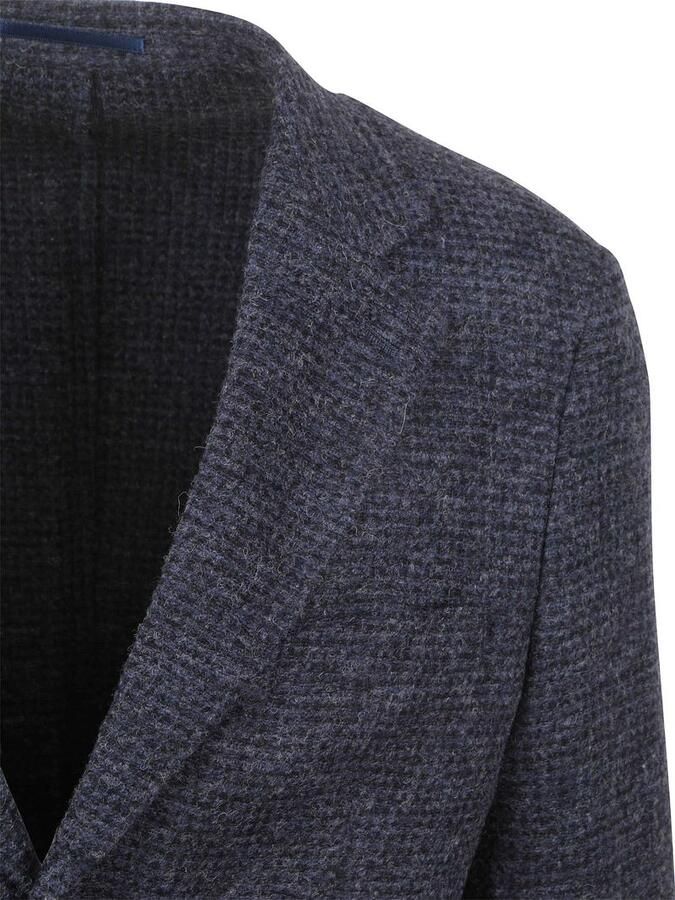 Suitable Blazer Knitted Colbert Unlined Navy - Foto 4