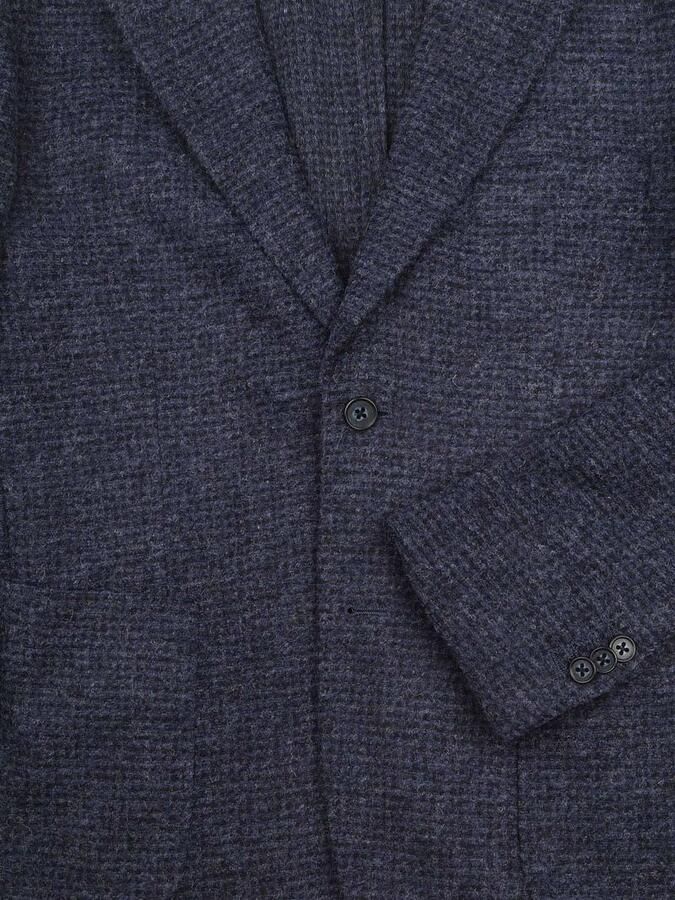 Suitable Blazer Knitted Colbert Unlined Navy - Foto 5