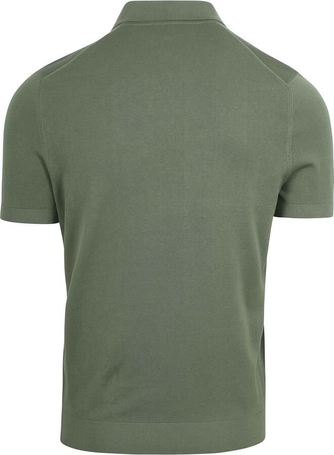 Suitable Knitted Polo Groen - Foto 2