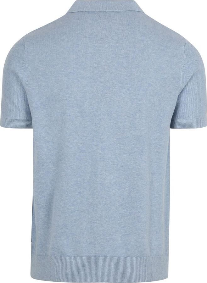 Suitable T-shirt Knitted Polo Riva Harring Lichtblauw - Foto 5