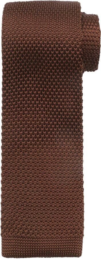 Suitable Knitted Stropdas Bruin TK-06