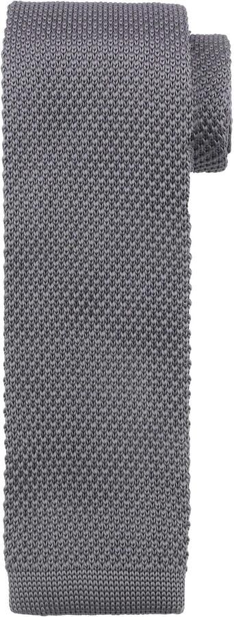 Suitable Knitted Stropdas Grijs TK-02