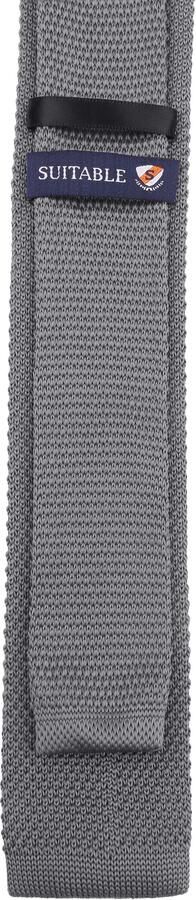 Suitable Knitted Stropdas Grijs TK-02 - Foto 2