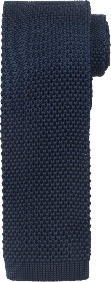 Suitable Knitted Stropdas Navy TK-01