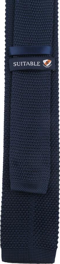 Suitable Knitted Stropdas Navy TK-01 - Foto 2