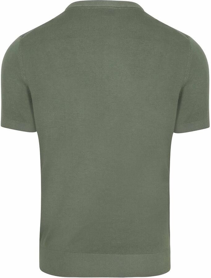 Suitable Knitted T-shirt Groen - Foto 2